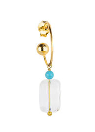 bell-single-earring-and-turquoise-rock-crystal