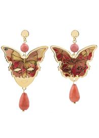 butterfly-and-mask-silver-mini-pink-gradient-earrings