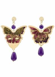butterfly-and-mask-silver-mini-purple-earrings