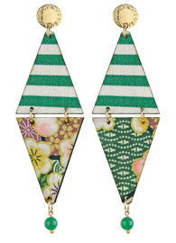 tan-mono-triangle-green-earrings