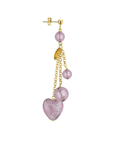 single-earring-cuff-heart-and-pink-stones