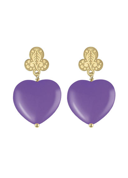 purple-heart-stones-leaf-earrings