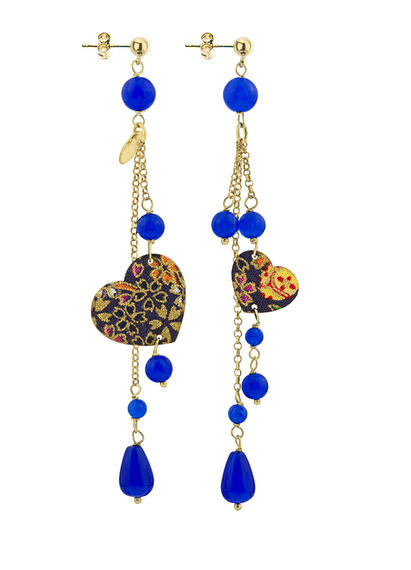 long-blue-heart-earrings