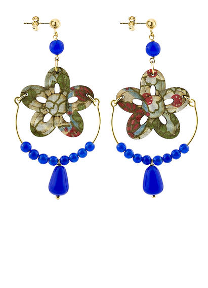 big-blue-butterfly-and-silk-flowers-earrings