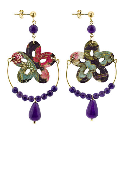 big-purple-butterfly-and-silk-flower-earrings