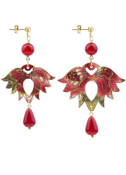 lotus-small-ruby-silk-earrings