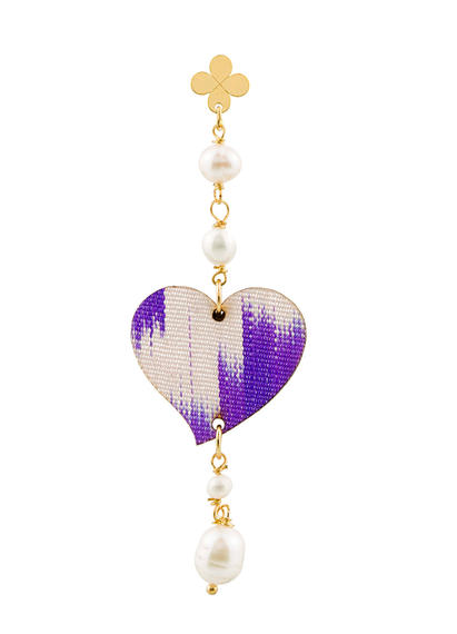 medium-purple-pearl-heart-single-earring-4256