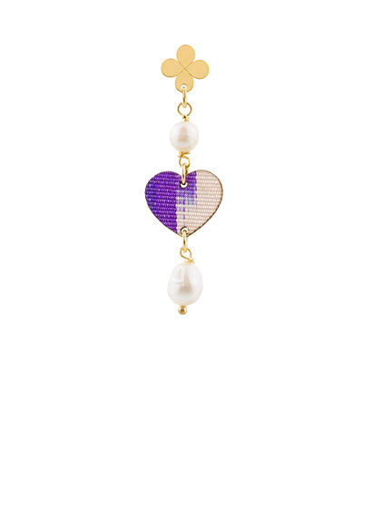 small-purple-pearl-heart-single-earring