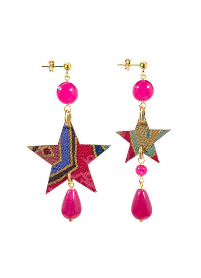 fuchsia-silk-star-earrings-4501